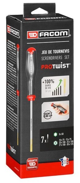 ZESTAW WKRĘTAKÓW 7SZT. FACOM