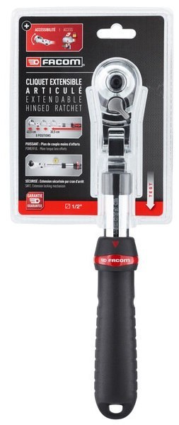GRZECHOTKA PRZEDŁUŻANA Z BLOKADĄ 1/2'' FACOM