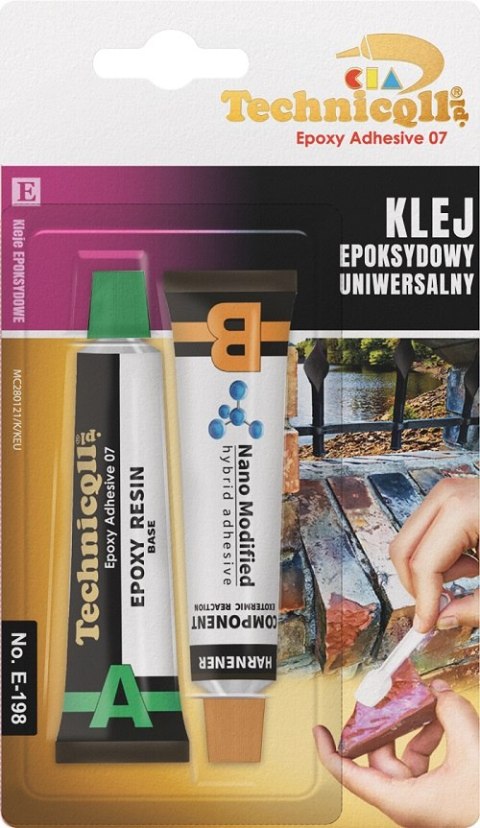 KLEJ EPOKSYDOWY UNIWERSALNY 2*20ML TECHNICQLL