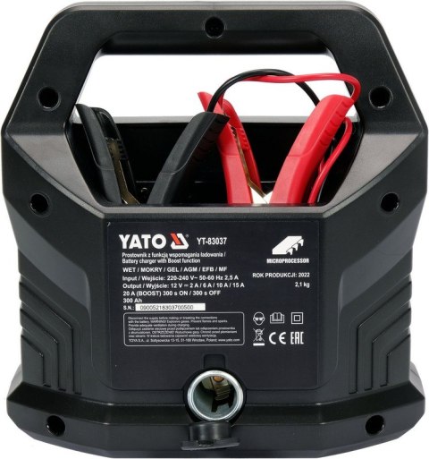 PROSTOWNIK ELEKTRONICZNY 12V/2A YATO