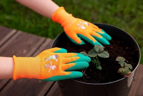 RĘKAWICE ROBOCZE DLA DZIECI, ROZMIAR 4 NEO