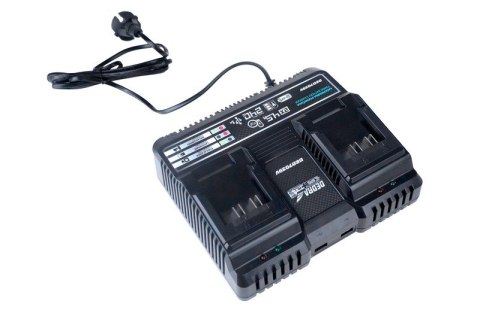 SZYBKA ŁADOWARKA PODWÓJNA SMART 18V SAS+ALL DEDRA