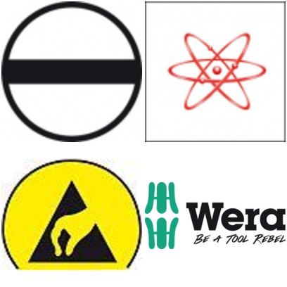 Wkrętak ESD dla elektroników płaski 0,8x0,16x40mm Wera