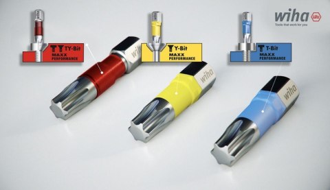 ZESTAW BITÓW Y 50 MM 1/4'' TORX T40 W KASECIE, 5 CZ. WIHA