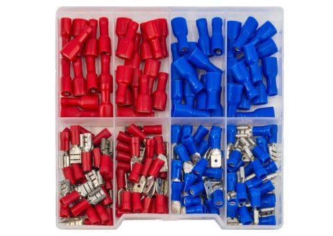 ZESTAW KOŃCÓWEK KONEKTOROWYCH IZOLOWANYCH 150 SZTUK BM GROUP