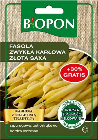 FASOLA ZWYKŁA KARŁOWA. ZŁOTA SAXA 0.22G BIOPON