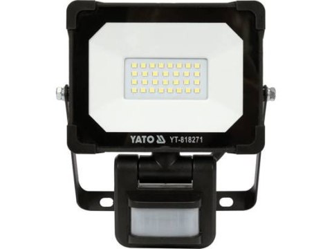 REFLEKTOR SMD LED 20W 1900LM Z CZUJNIKIEM RUCHU YATO