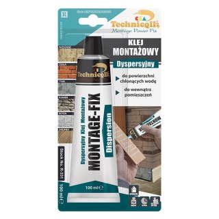 KLEJ MONTAŻOWY DYSPERSYJNY 100ML TECHNICQLL