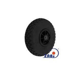 KOŁO PNEUMATYCZNE TWORZYWO-GUMA 260MM, 260ŁKX4 ZABI