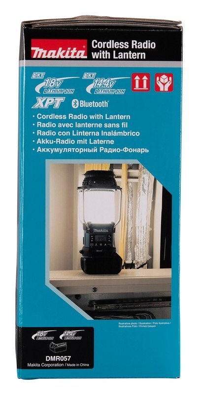ODBIORNIK RADIOWY Z LAMPĄ I LATARKĄ 18V FM BLUETOOTH USB MAKITA