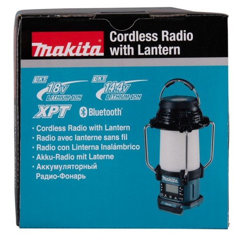 ODBIORNIK RADIOWY Z LAMPĄ I LATARKĄ 18V FM BLUETOOTH USB MAKITA