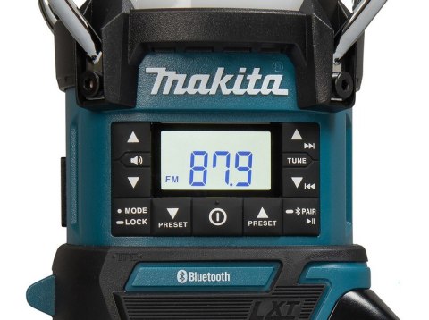 ODBIORNIK RADIOWY Z LAMPĄ I LATARKĄ 18V FM BLUETOOTH USB MAKITA