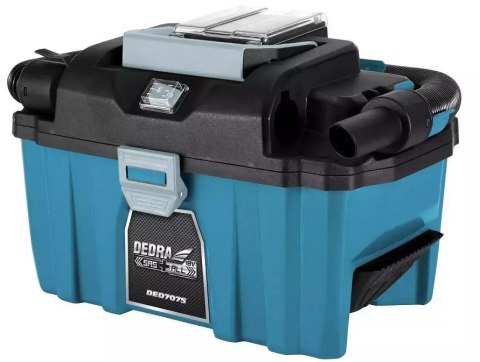 ODKURZACZ WALIZKOWY AKUMULATOROWY 10L 18V 0*AH SAS+ALL DEDRA