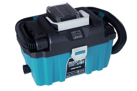 ODKURZACZ WALIZKOWY AKUMULATOROWY 10L 18V 0*AH SAS+ALL DEDRA