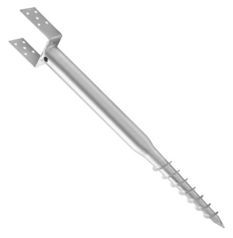 PODSTAWA SŁUPA WKRĘCANA - TYP U 70*120*1000MM UN