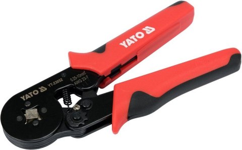 SZCZYPCE DO ZCISKANIA KONEKTORÓW 0,25-10MM2+ 1200 TULEJEK YATO