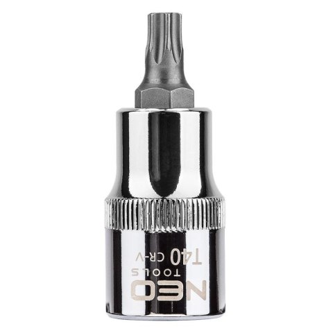BIT, GROT, KOŃCÓWKA TORX NA NASADCE 1/2'' T40*55MM NEO