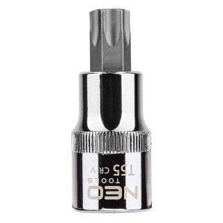 BIT, GROT, KOŃCÓWKA TORX NA NASADCE 1/2'' T55*55MM NEO