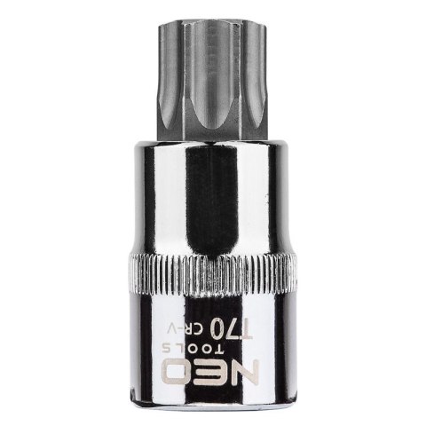 BIT, GROT, KOŃCÓWKA TORX NA NASADCE 1/2'' T70*55MM NEO