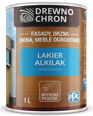 DREWNOCHRON LAKIER ALKILAK POŁYSK 1L DREWNOCHRON