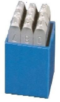 KOMPLET ZNACZNIKÓW CYFRY 6MM SPECIAL GRAVUREM