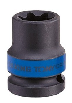 NASADKA KRÓTKA UDAROWA GWIAZDKOWA 1/2'' E12*38MM KING TONY