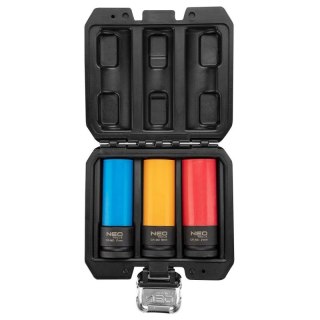 NASADKI DO FELG ALUMINIOWYCH, 3 SZT (17,19,21MM) NEO