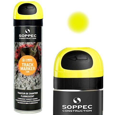 SOPPEC SPRAY GEODEZYJNY TRACK MARKER ŻÓŁTY 500ML SOPPEC