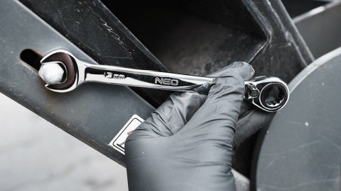 KLUCZE PŁASKO-OCZK. Z GRZECH. I PRZEŁĄCZ.ZESTAW 12SZT NEO