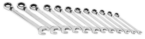 KLUCZE PŁASKO-OCZK. Z GRZECH. I PRZEŁĄCZ.ZESTAW 12SZT NEO