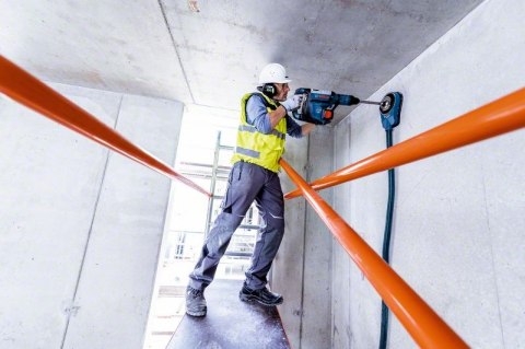 MŁOT UDAROWY OBROTOWY AKUM. SDS-MAX GBH 18V-45C 0*AH BOSCH