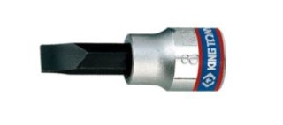 NASADKA 3/8'' Z KOŃCÓWKĄ PŁASKĄ 8.0*1.2*50MM KING TONY