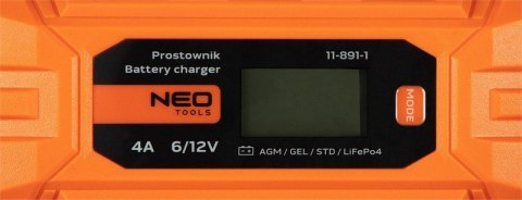 PROSTOWNIK AUTOMATYCZNY 4A/70W,3-120AH DO AGM/GEL NEO