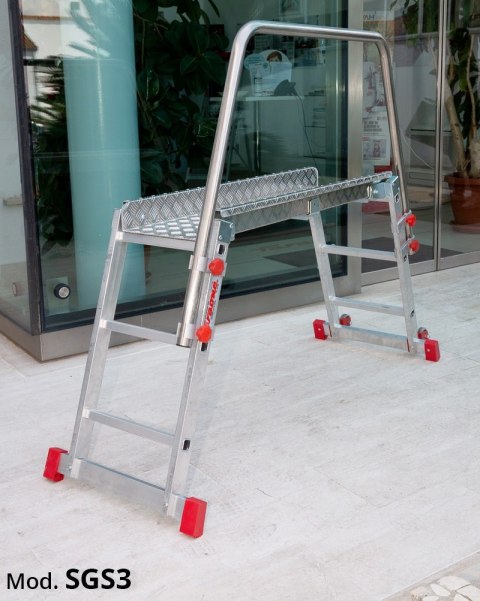 SKŁADANA PLATFORMA ROBOCZA Z PORĘCZĄ SGS3 FARAONE