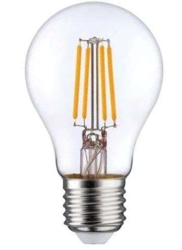 ŻARÓWKA LED FILAMENT A60 4000K E27 8W AC220-240V 880LM GTV