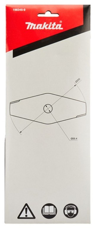 2-ZĘBNY NÓŻ TNĄCY 255X25,4MM 7290896 MAKITA