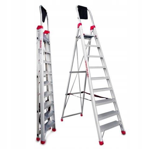 DRABINA SDOMUS07 ALUMINIOWA PROFESJONALNA 7 ST FARAONE