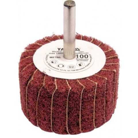 ŚCIERNICA LISTKOWA TRZPIENIOWA 50*30*6, GRANULACJA 100 YATO