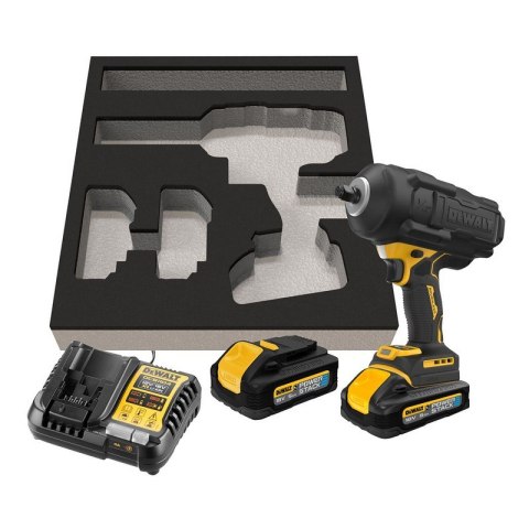 AKUMULATOROWY KLUCZ UDAROWY 1/2' XR 18V 2*5.0AH 2373 NM DEWALT
