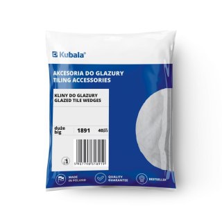 KLINY DO PŁYTEK DUŻE 40 SZTUK KUBALA