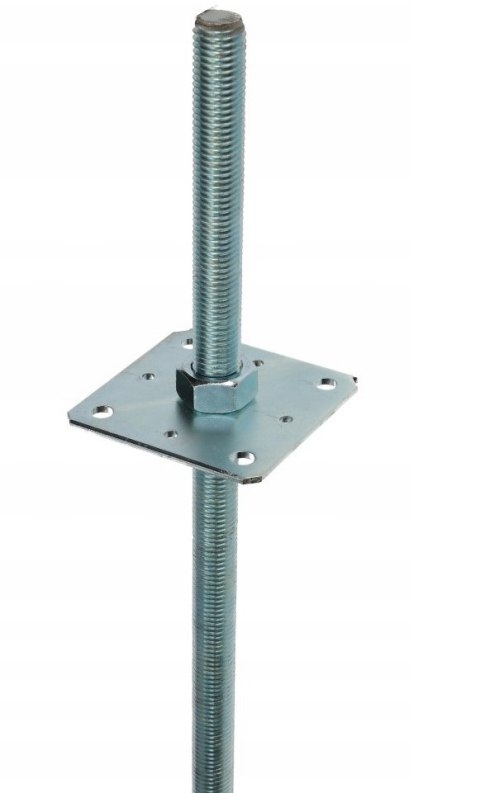 PODSTAWA SŁUPA Z REGULOWANĄ WYSOKOSCIĄ KOTWA M24*500 160*160 UN