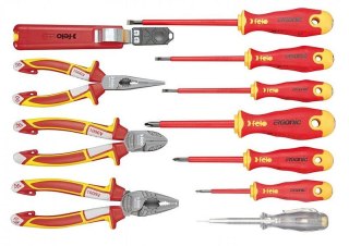 ZESTAW 11 NARZĘDZI DLA ELEKTRYKA FELO W ETUI FELO