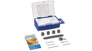 ZESTAW AKCESORIÓW DO OBRÓBKI DREWNA 20 EL. DREMEL