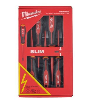 ZESTAW WKRĘTAKÓW VDE 7 SZT. MILWAUKEE