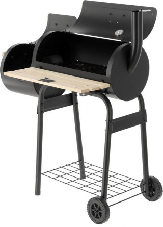 GRILL WĘGLOWY Z WĘDZARNIĄ, RUSZT 60*30CM LUND