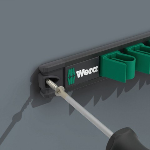 LISTWA MAGNETYCZNA 9610, NA 11 KLUCZY PŁASKICH 30*370MM WERA