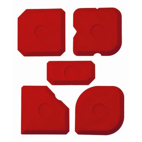 SZPACHELKI DO SILIKONU 5 SZT. DEDRA