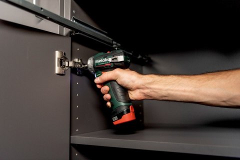 WIERTARKO-WKRĘTARKA AKUMULATOROWA 12V POWERMAXX 2*2.0AH METABO