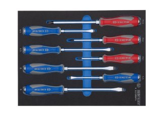 KOMPLET WKRĘTAKÓW ŚLUSARSKICH WKŁAD PIANKA EVA DO WÓZKA 8CZ. KING TONY