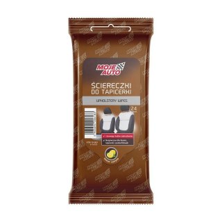 ŚCIERECZKI DO TAPICERKI I TKANIN 24 SZTUKI MOJE AUTO